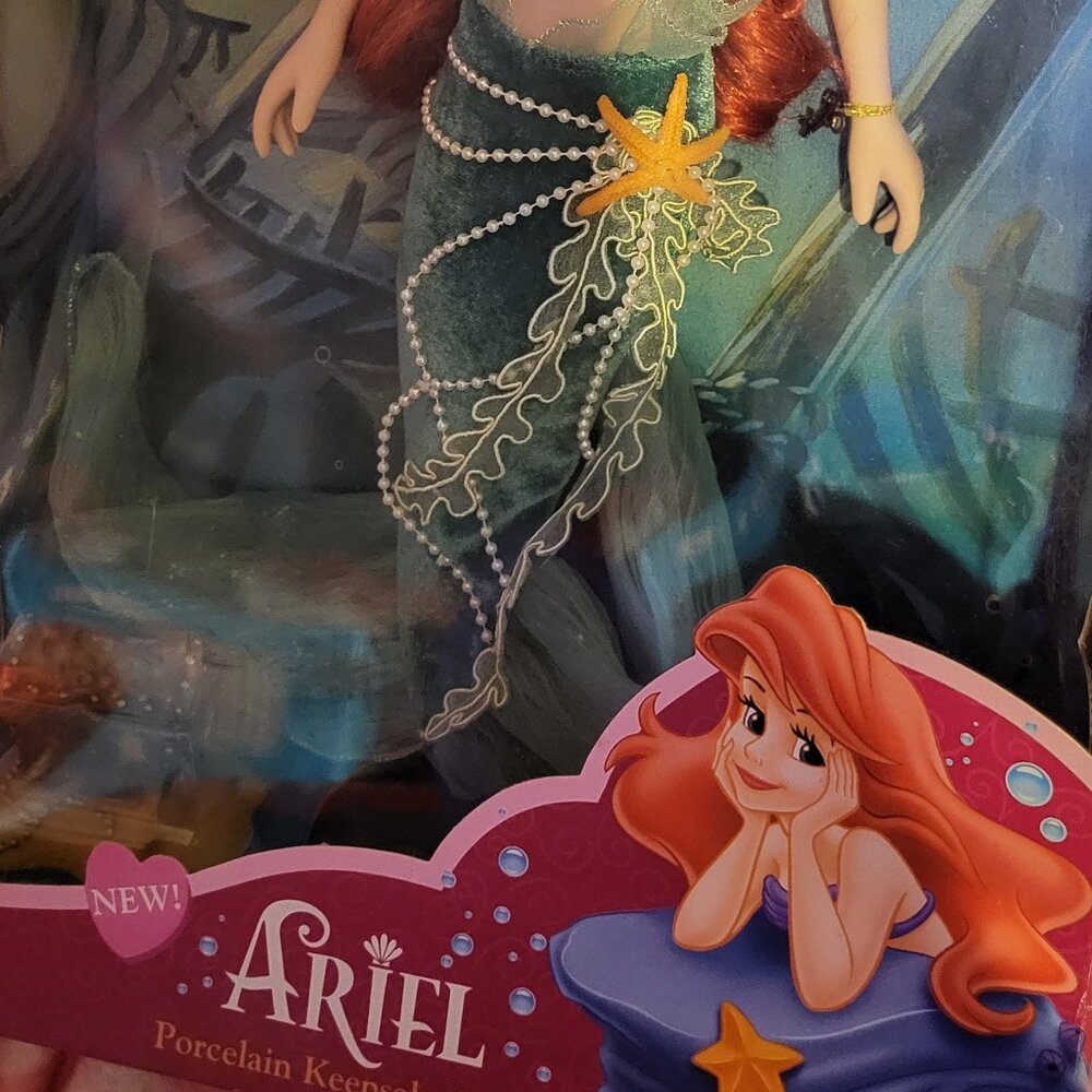 Disney Ariel Porcelain keepsake doll - Picture 6 of 6